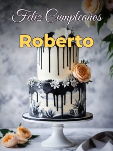 Feliz cumpleaños roberto