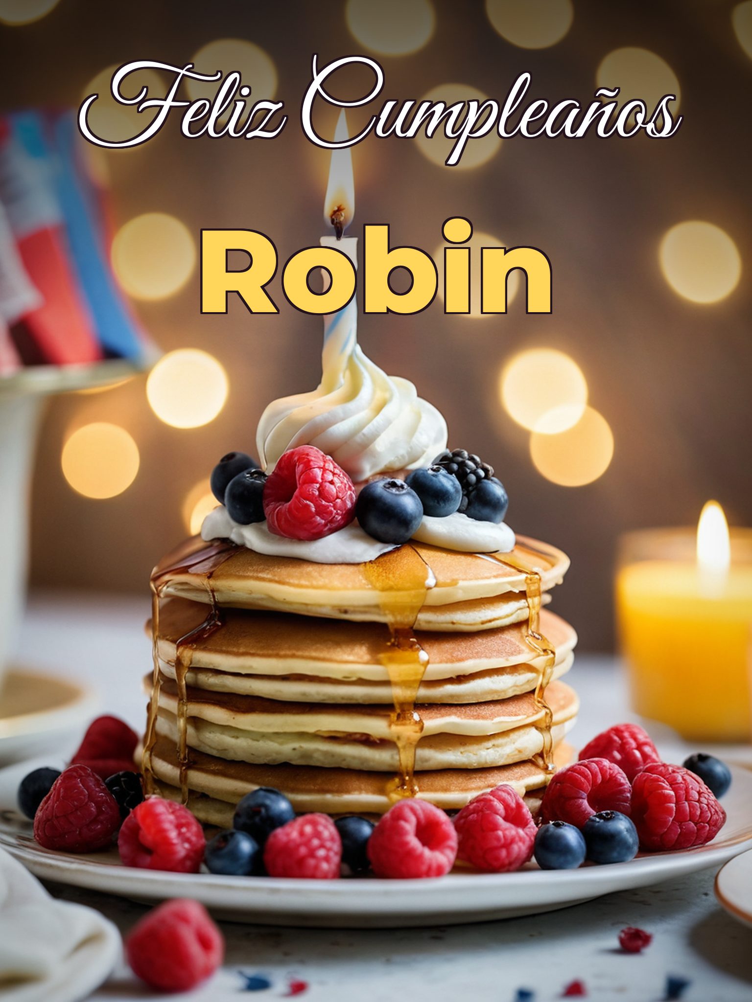 Feliz cumpleaños robin