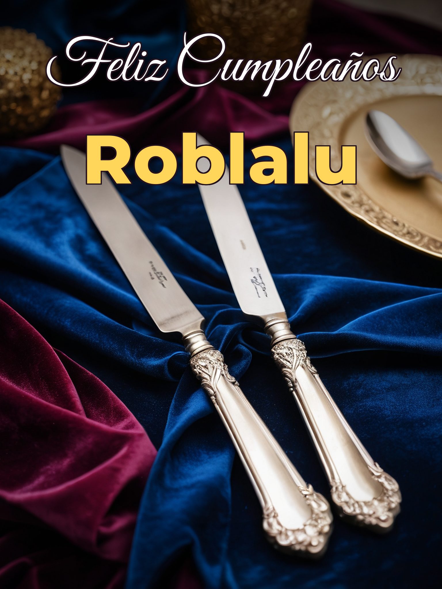 Feliz cumpleaños roblalu