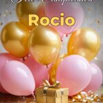 feliz cumpleaños rocio