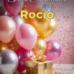 feliz cumpleaños rocío