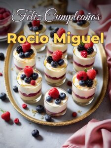Feliz cumpleaños rocio miguel