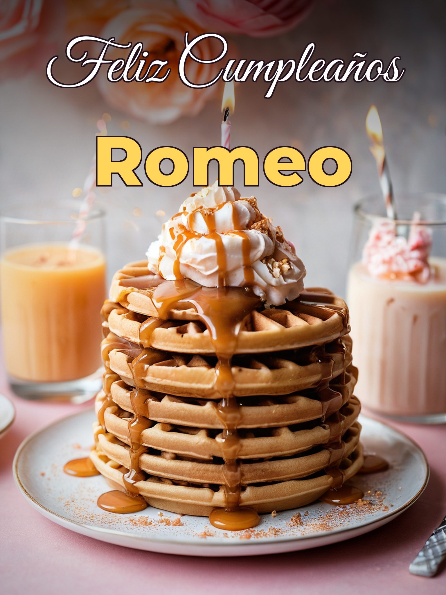 Feliz cumpleaños romeo