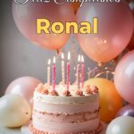 feliz cumpleaños ronal