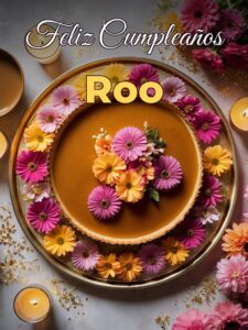 Feliz cumpleaños roo
