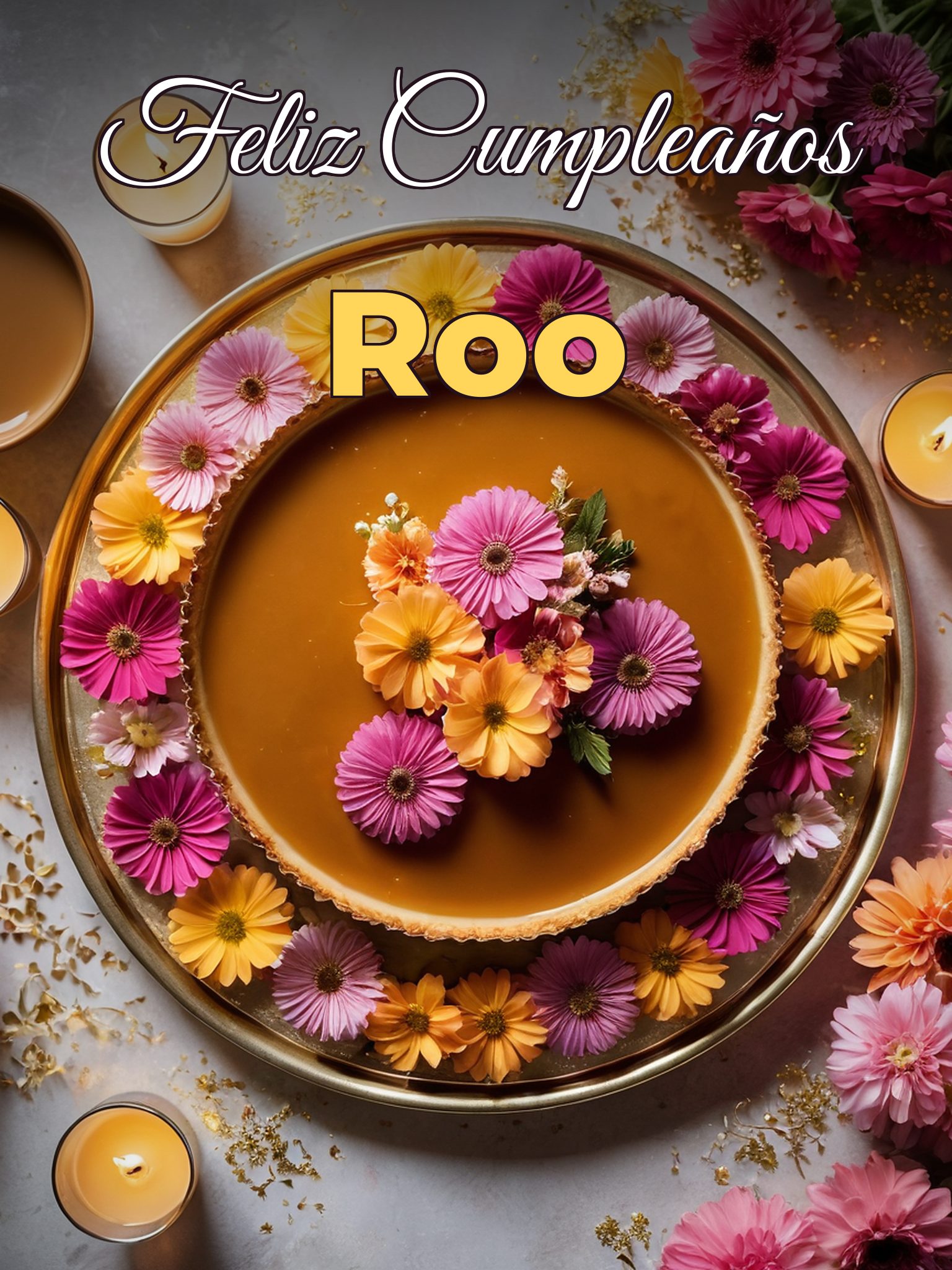 Feliz cumpleaños roo