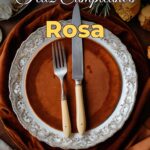 feliz cumpleaños rosa
