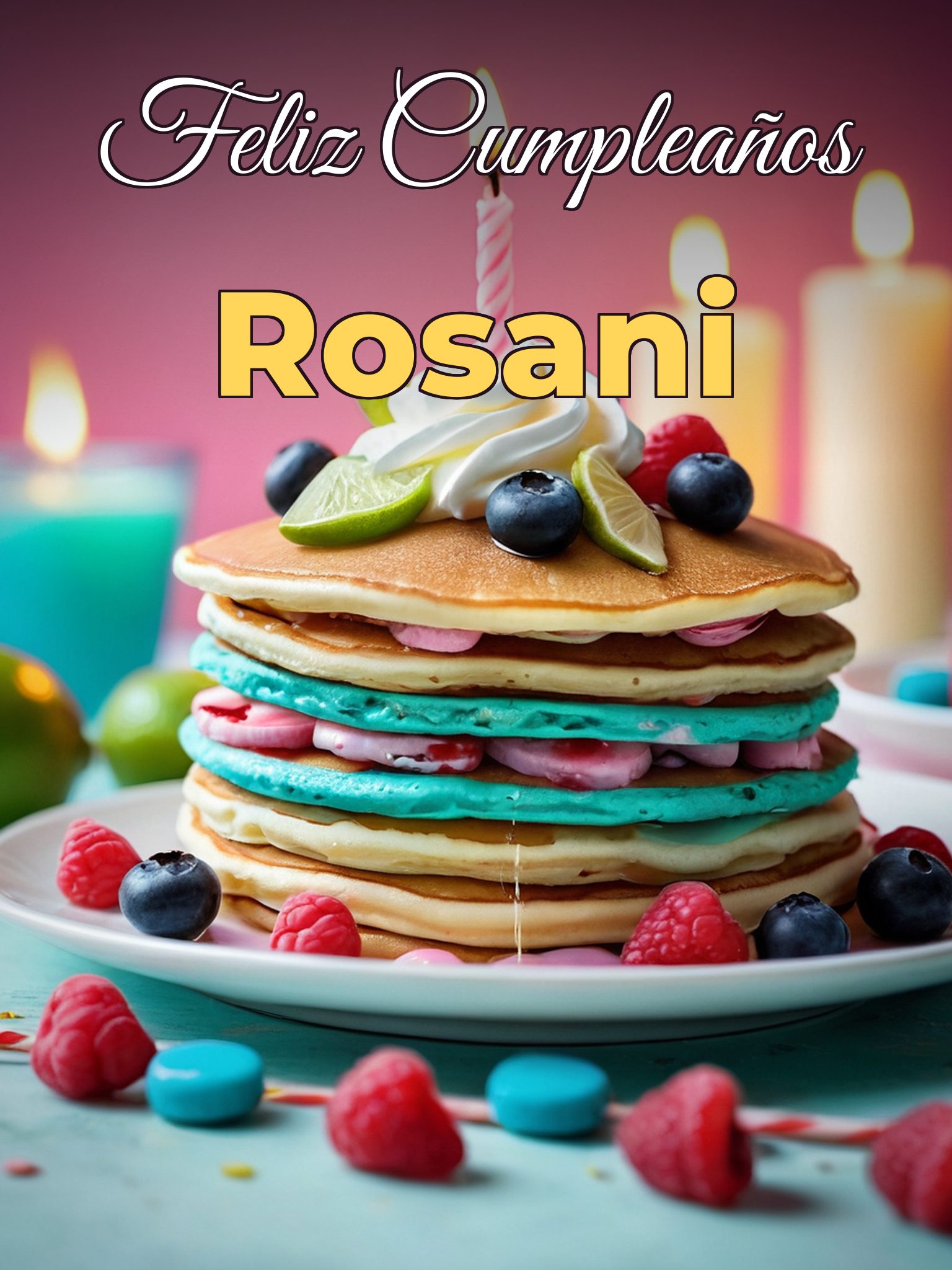 Feliz cumpleaños rosani