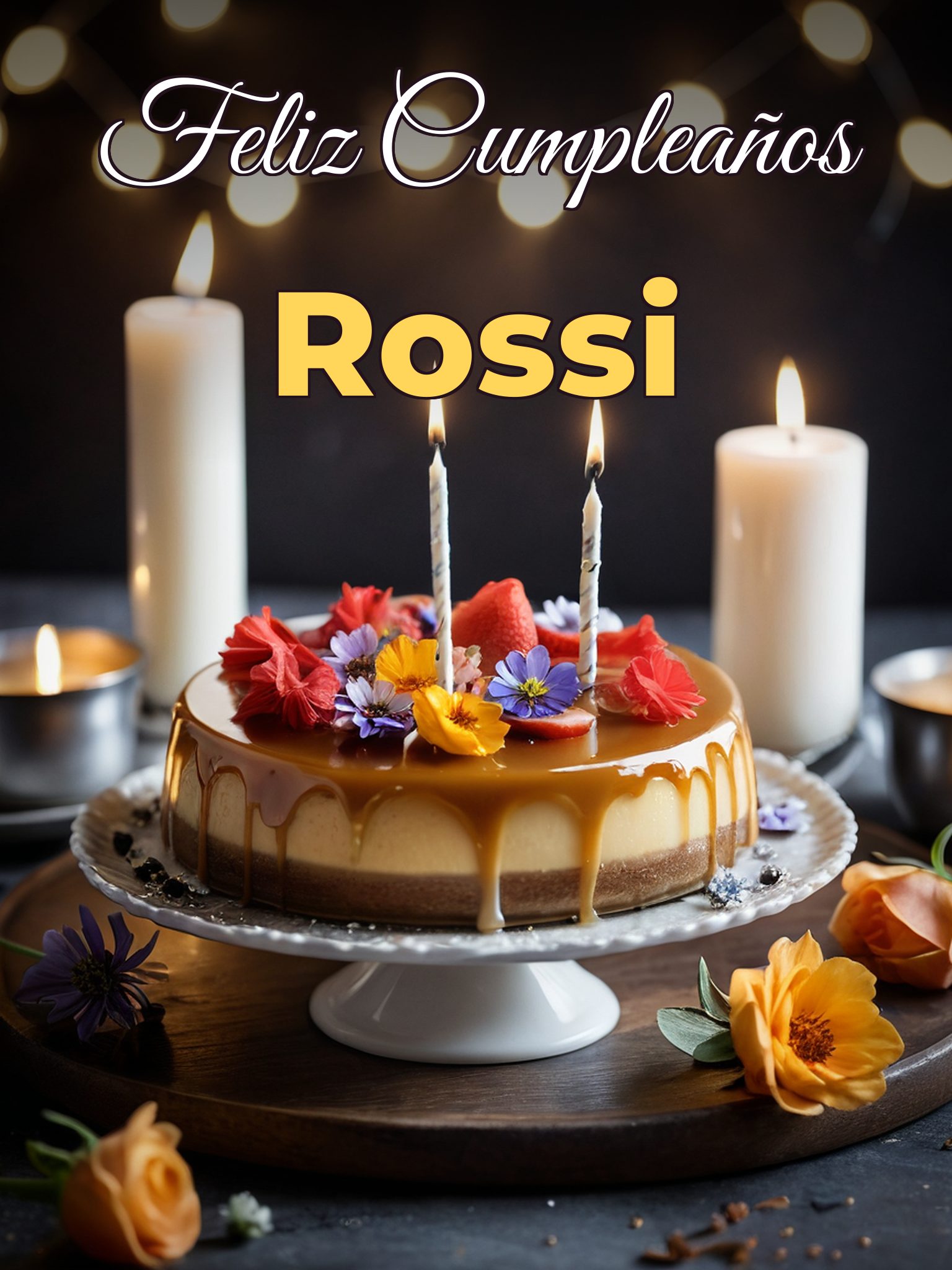 Feliz cumpleaños rossi