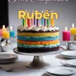 feliz cumpleaños rubén