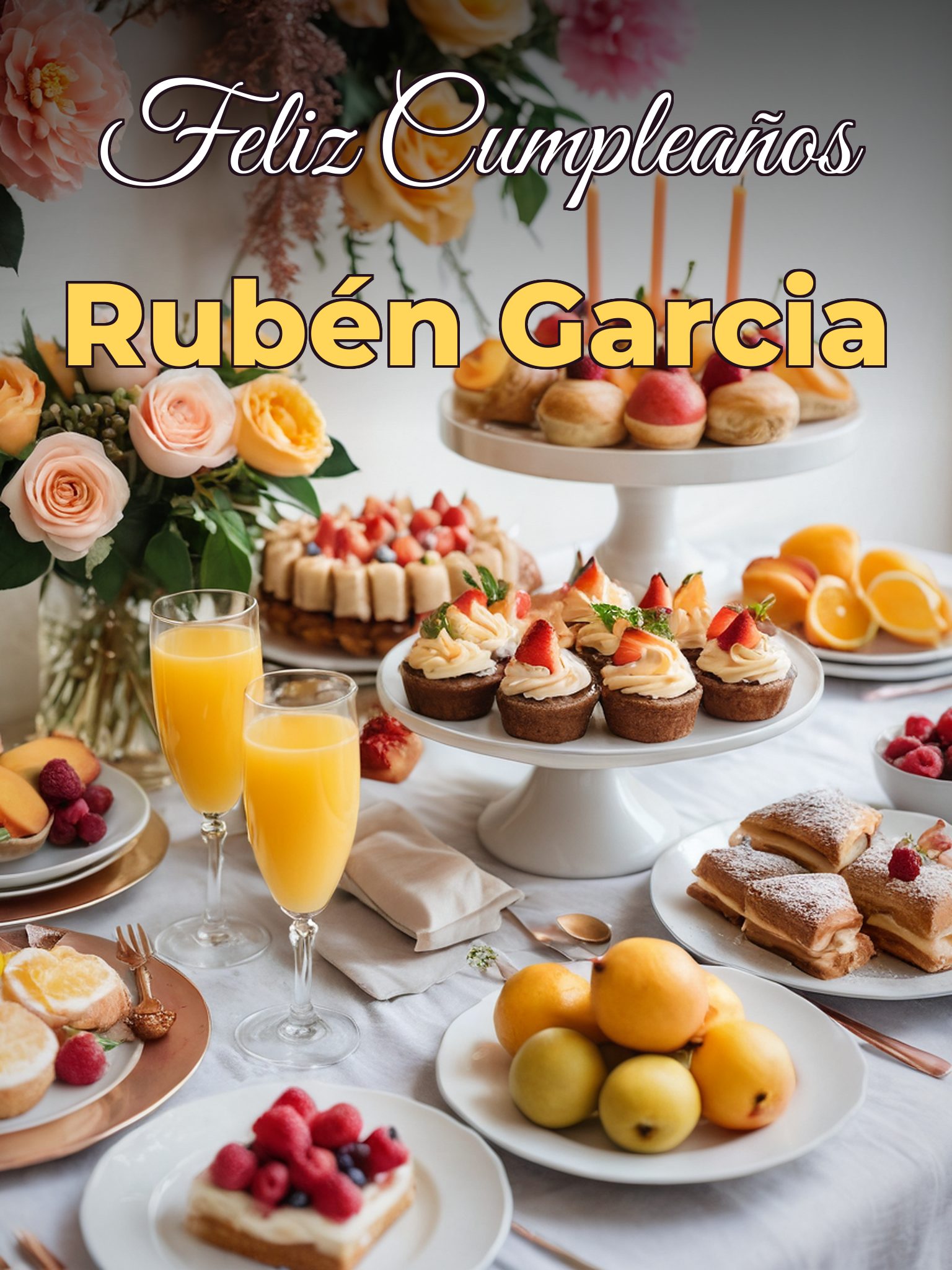 Feliz cumpleaños rubén garcia
