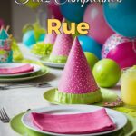 feliz cumpleaños rue