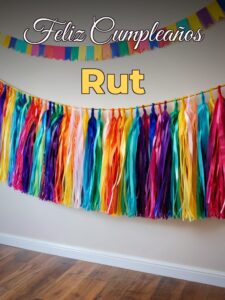 Feliz cumpleaños rut