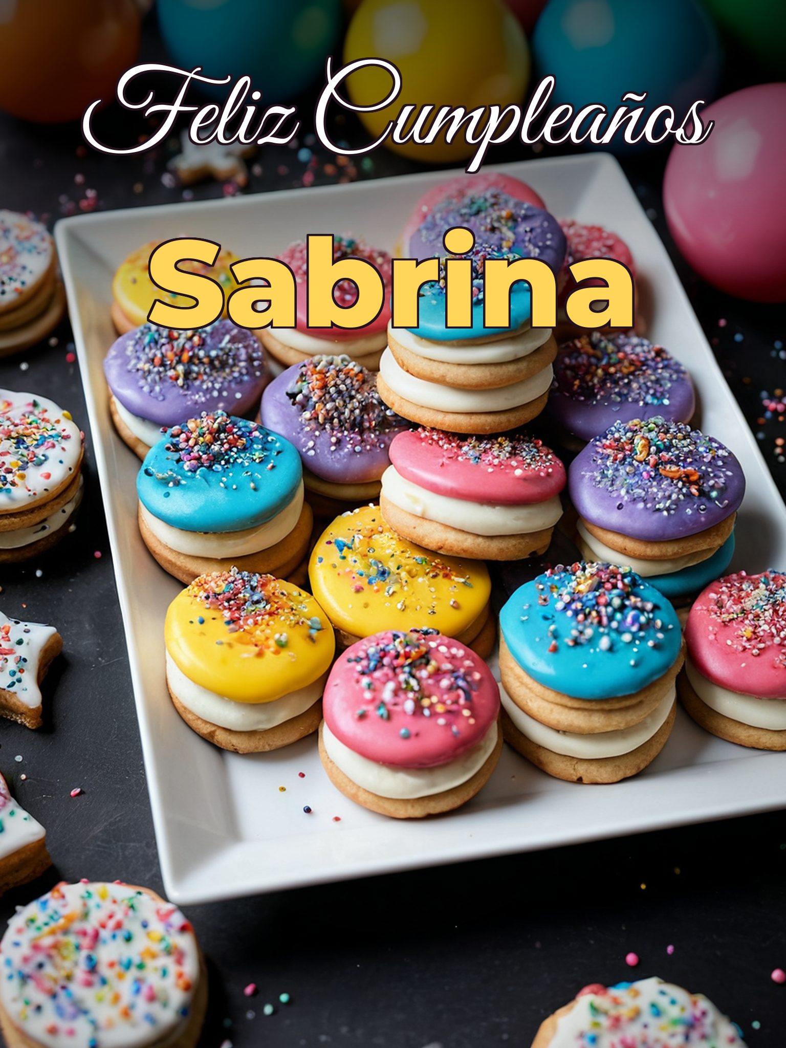 Feliz cumpleaños sabrina