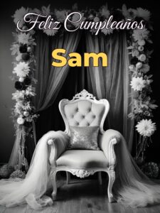 Feliz cumpleaños sam