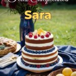 feliz cumpleaños sara