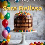 feliz cumpleaños sara belissa