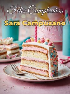 Feliz cumpleaños sara campuzano