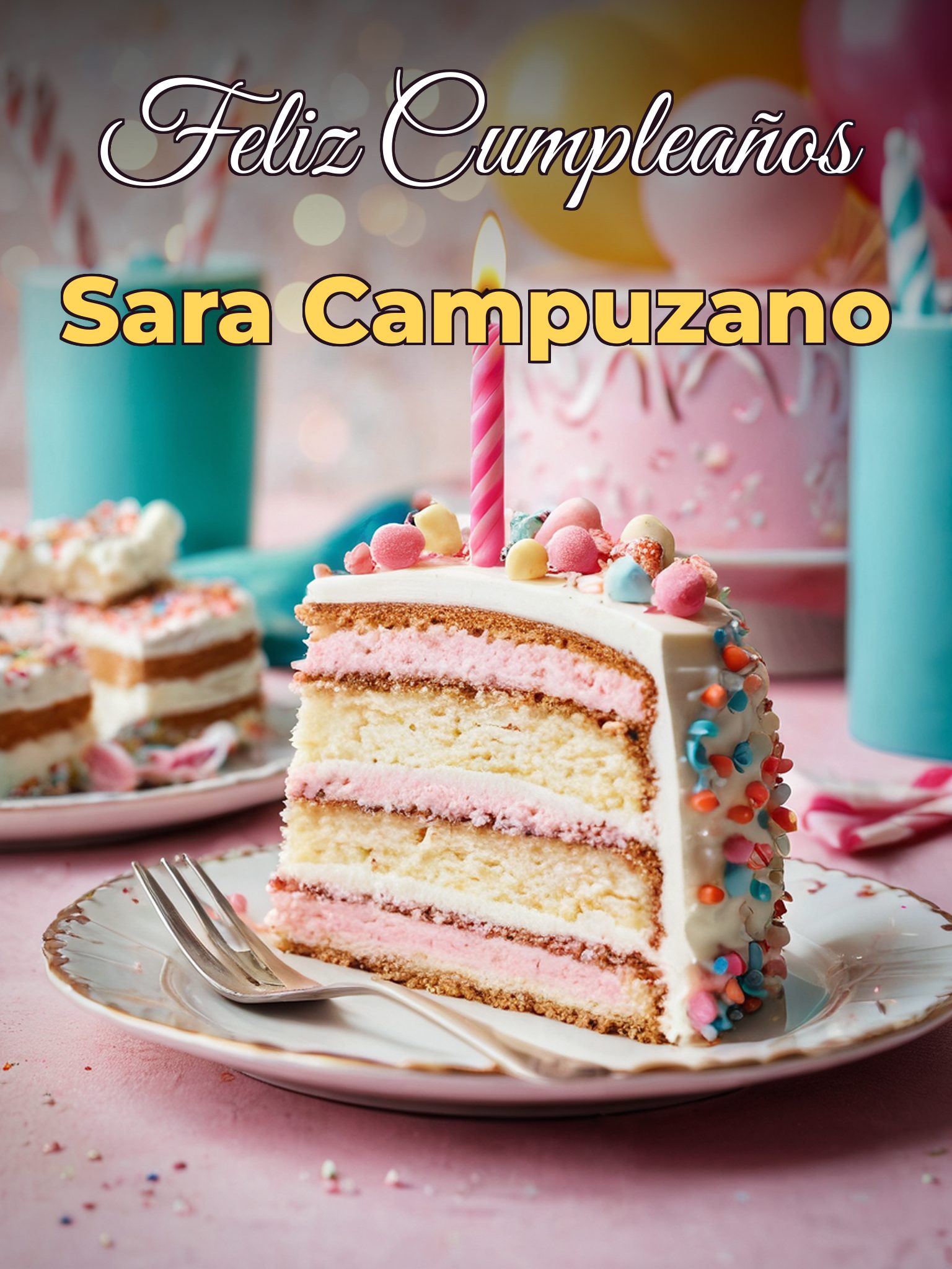 Feliz cumpleaños sara campuzano