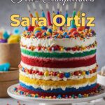 feliz cumpleaños sara ortiz