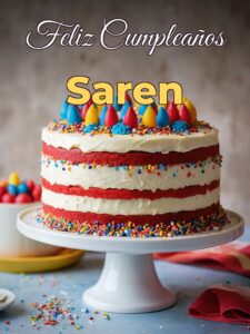 Feliz cumpleaños saren