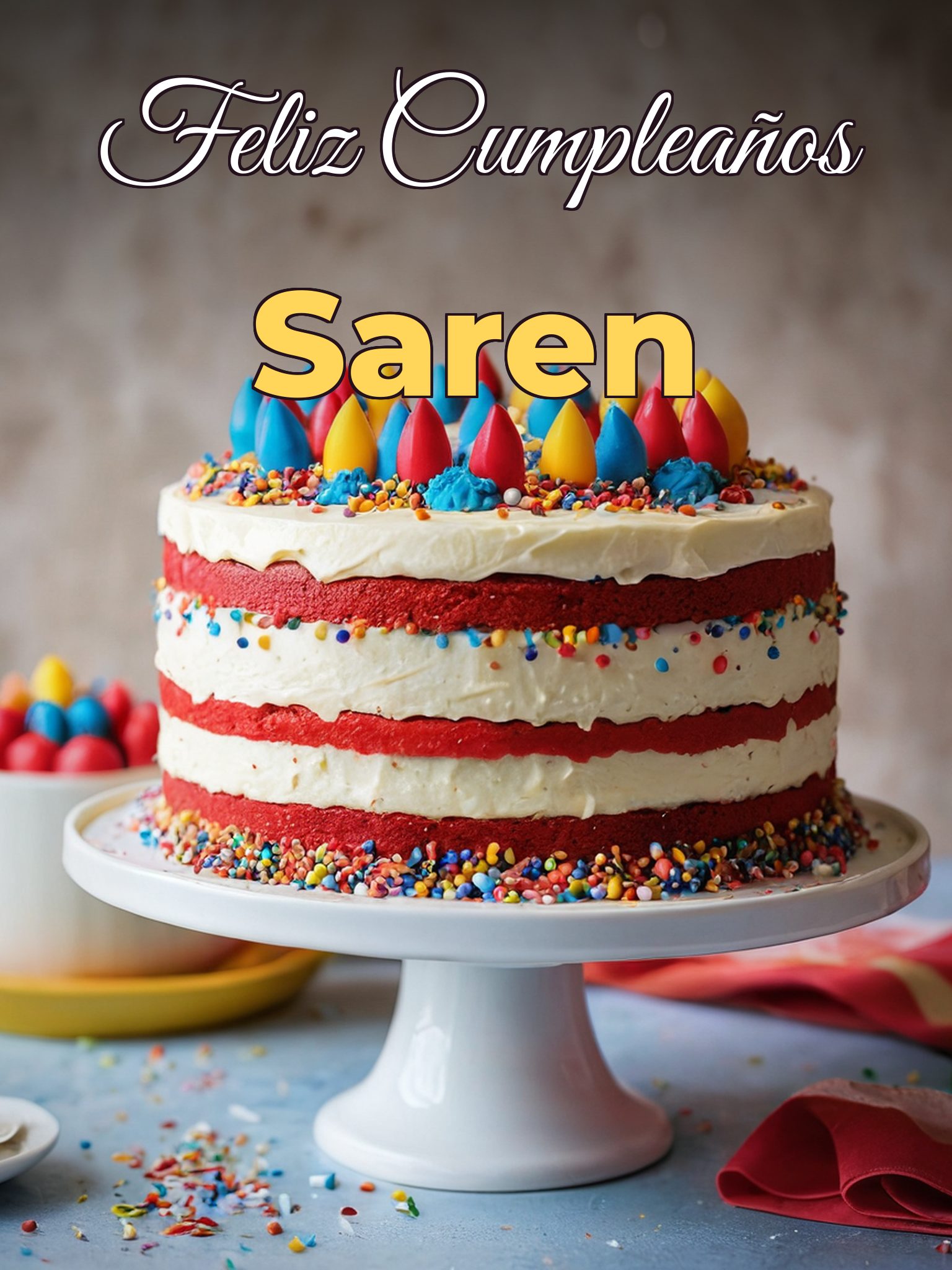 Feliz cumpleaños saren