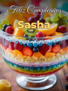 Feliz cumpleaños sasha