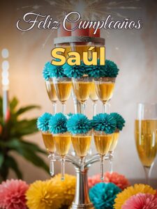 Feliz cumpleaños saúl