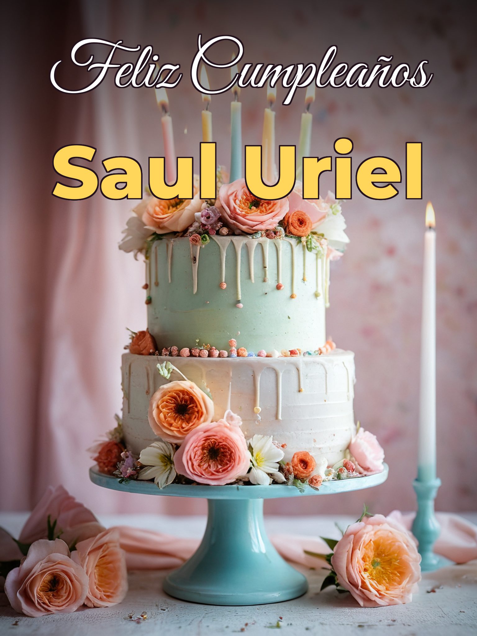 Feliz cumpleaños saul uriel