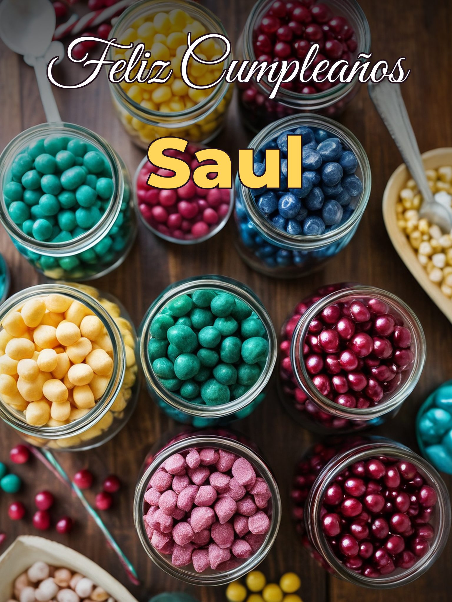 Feliz cumpleaños saul