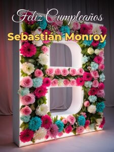 Feliz cumpleaños Sebastián monroy