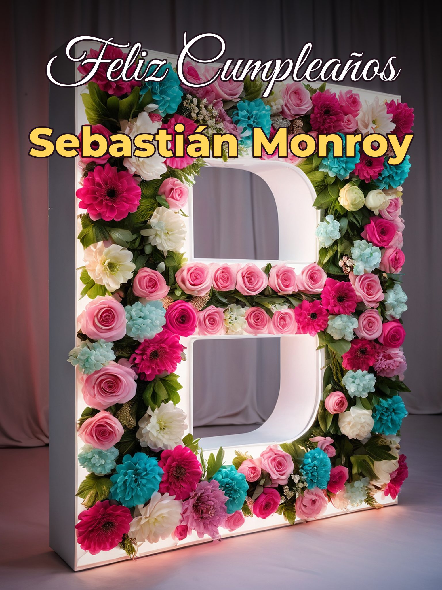 Feliz cumpleaños Sebastián monroy