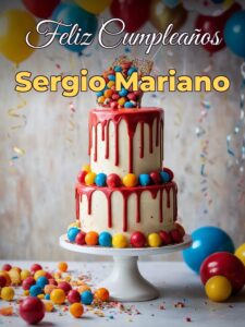 Feliz cumpleaños sergio mariano