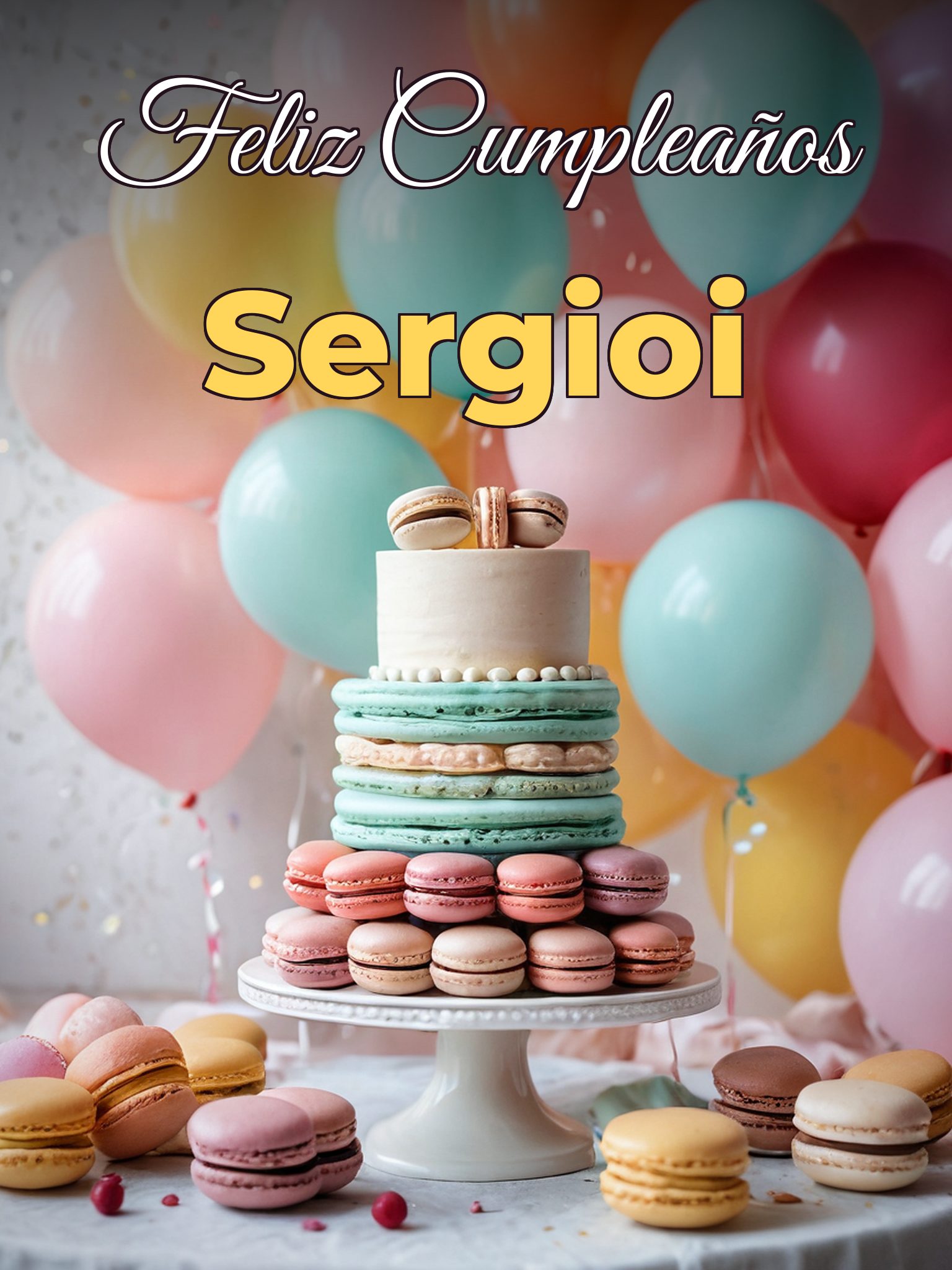 Feliz cumpleaños sergioi
