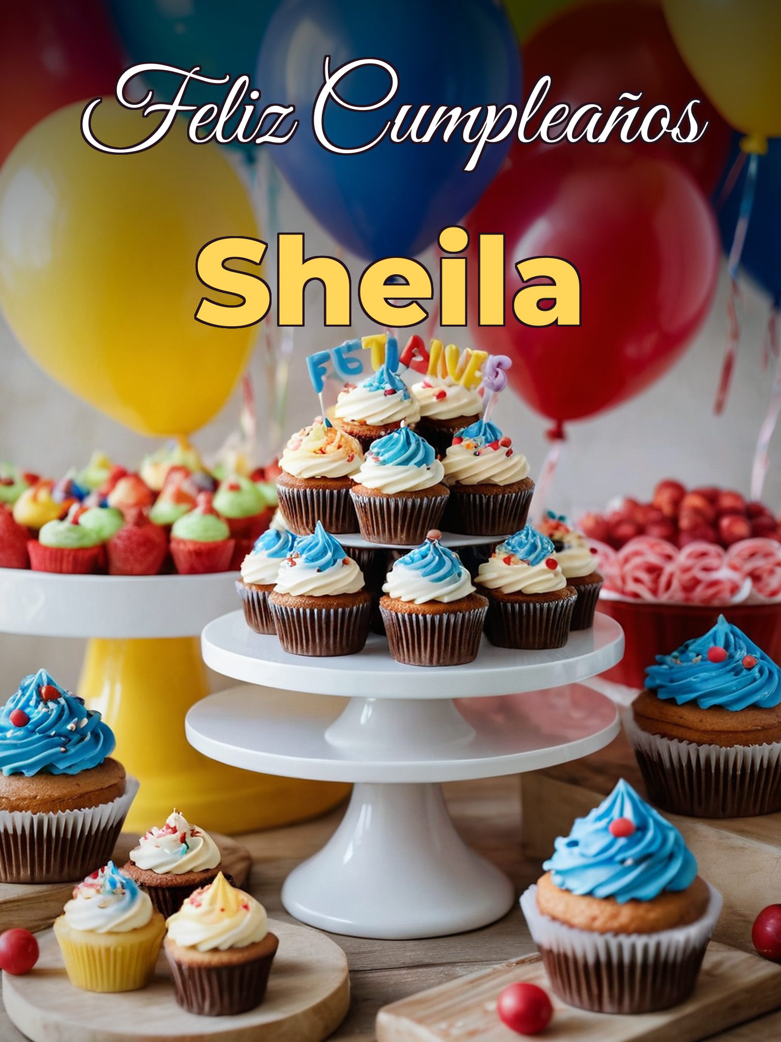 Feliz cumpleaños sheila