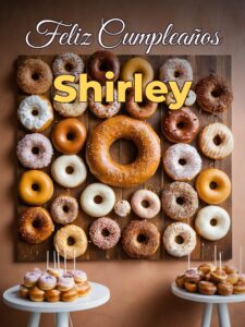 Feliz cumpleaños shirley