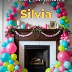 feliz cumpleaños silvia