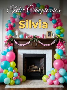 Feliz cumpleaños silvia