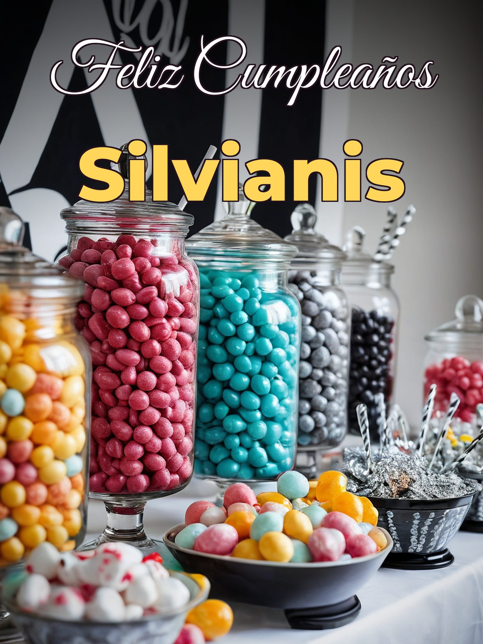Feliz cumpleaños silvianis