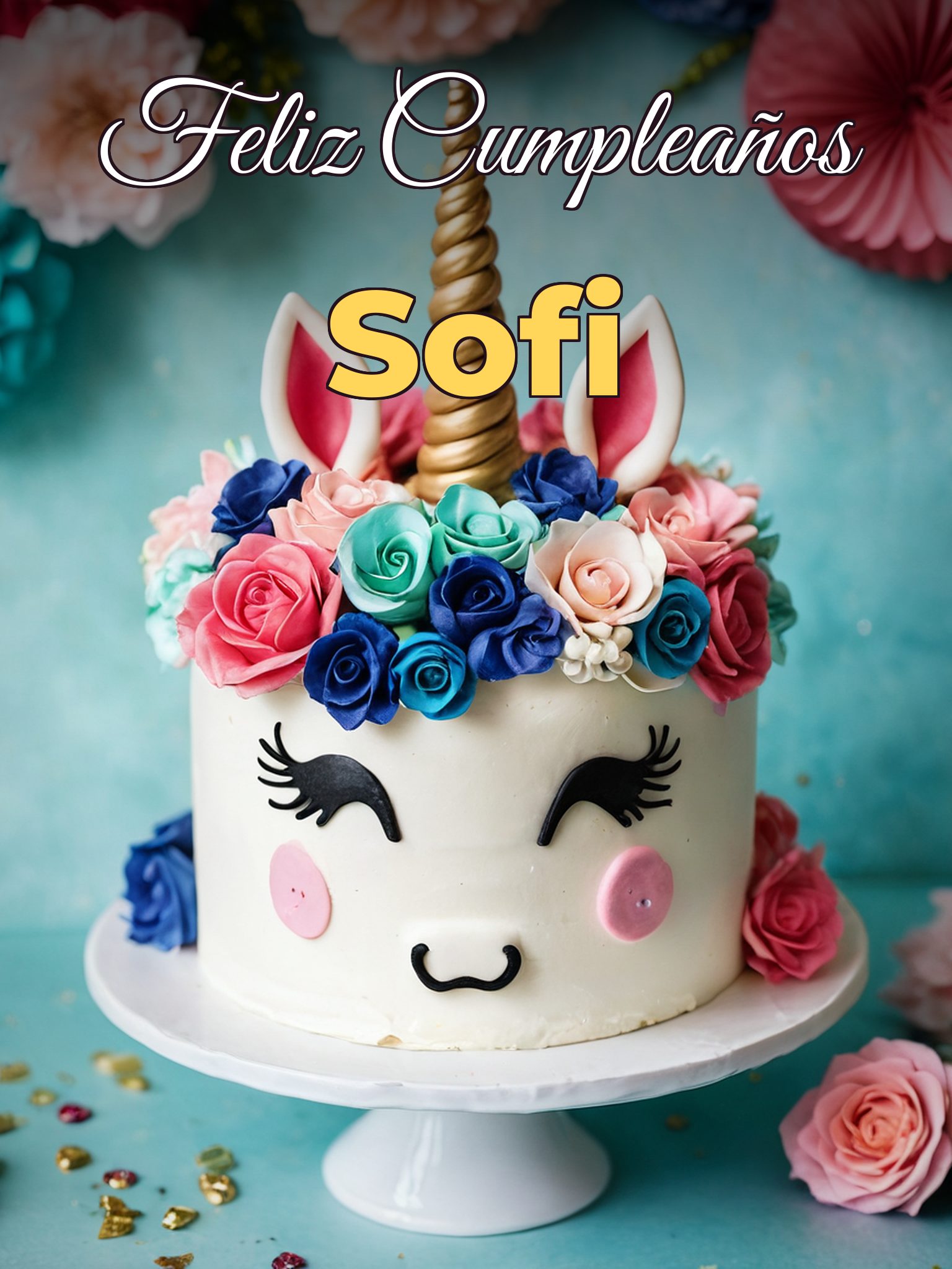 Feliz cumpleaños sofi