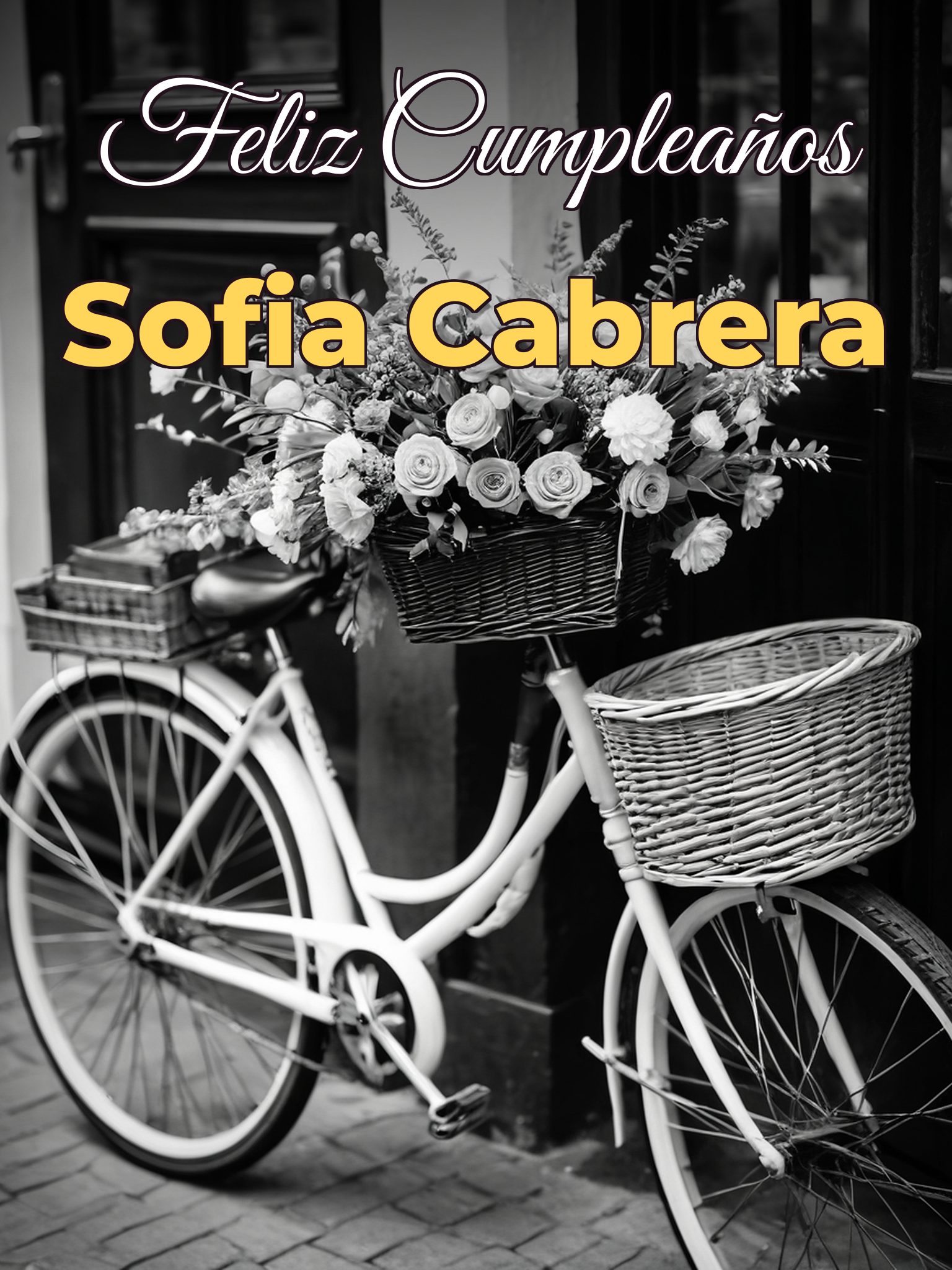Feliz cumpleaños sofia cabrera