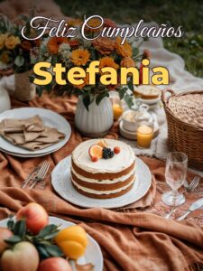 Feliz cumpleaños stefania