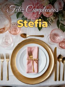 Feliz cumpleaños stefia