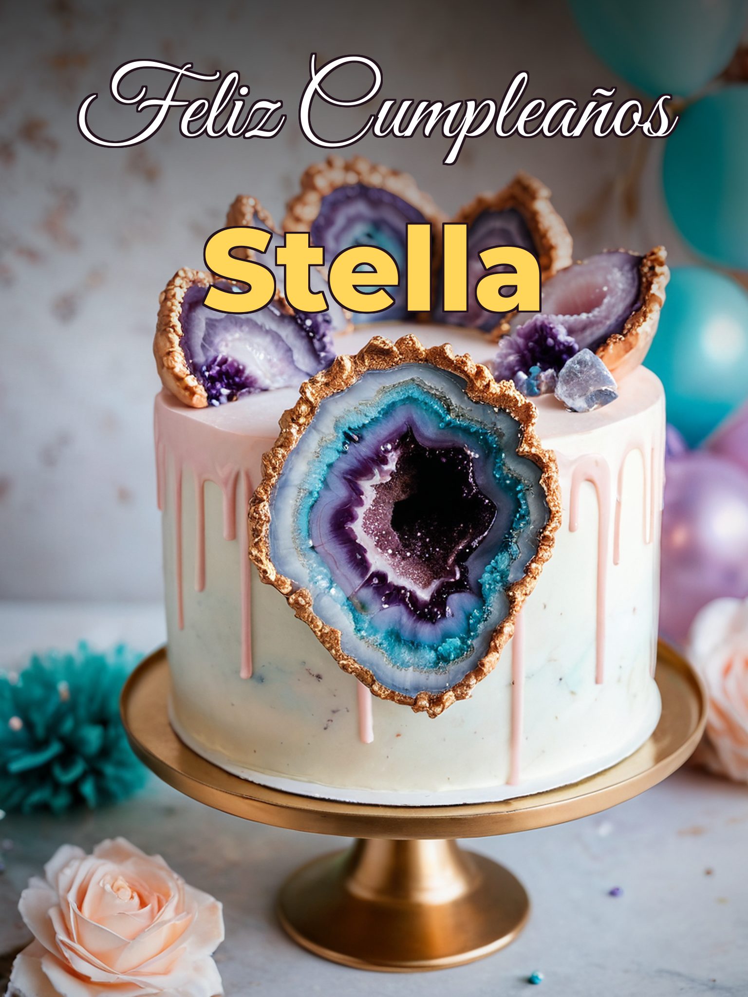 Feliz cumpleaños stella