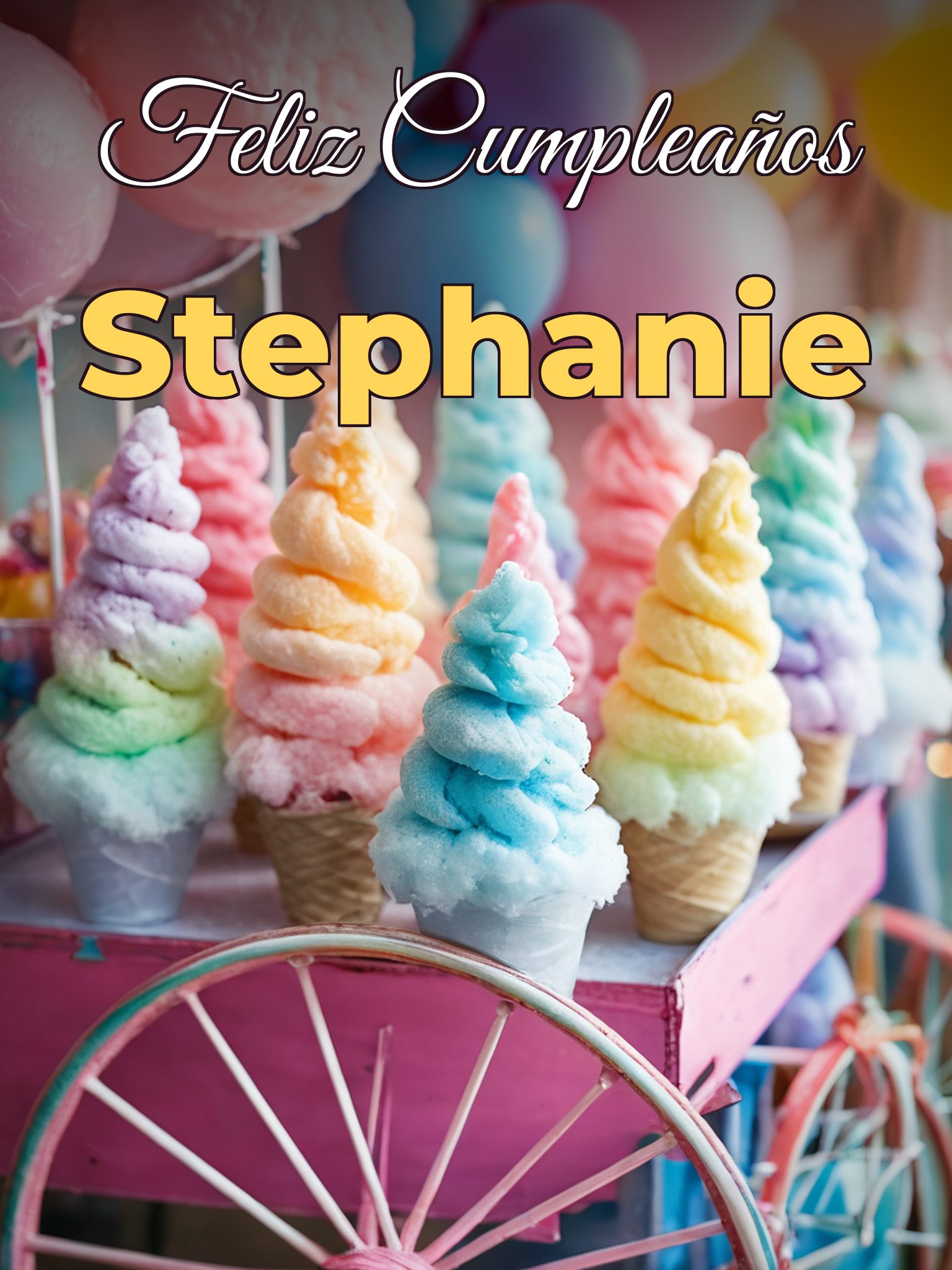 Feliz cumpleaños stephanie