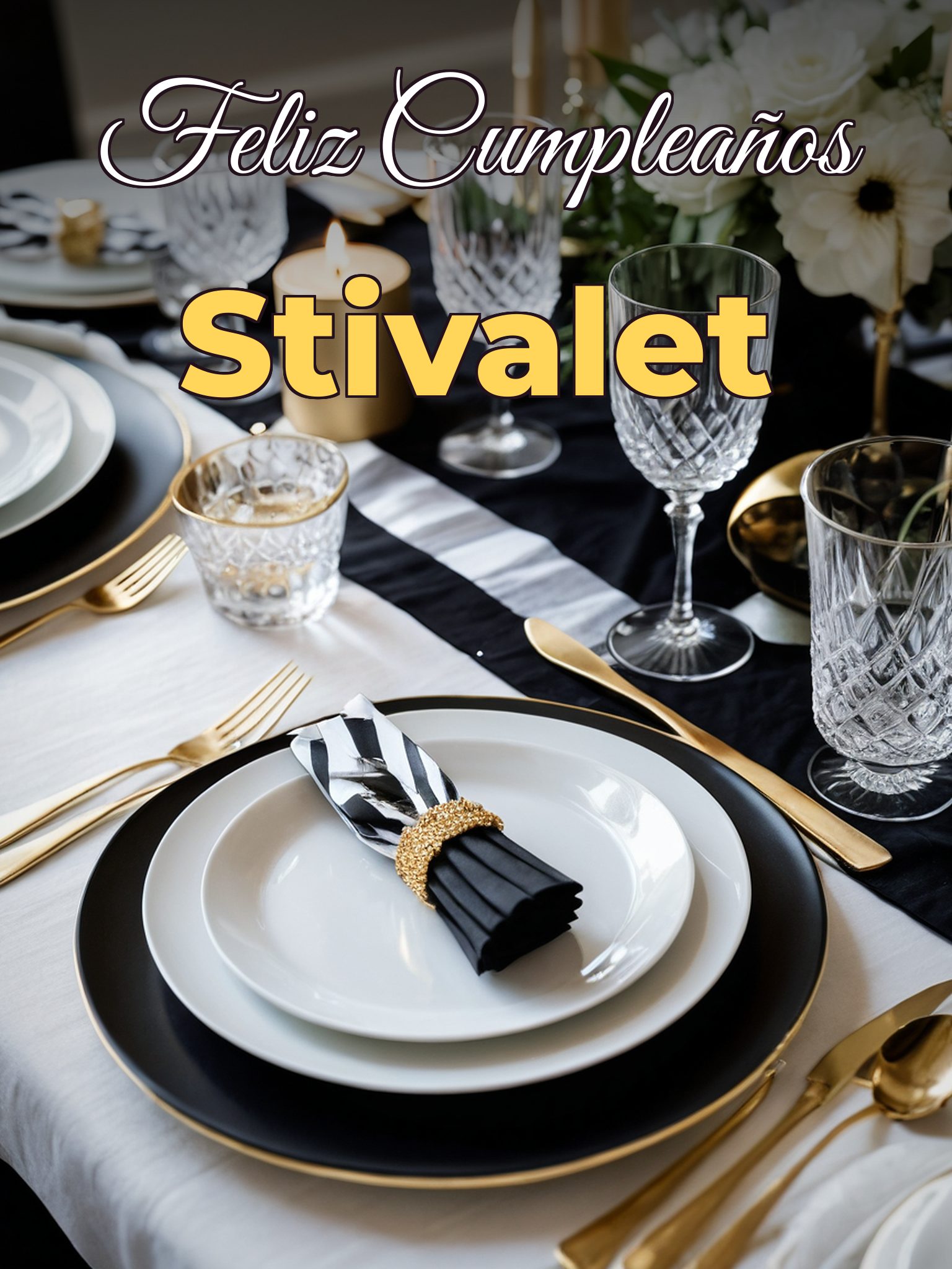 Feliz cumpleaños stivalet