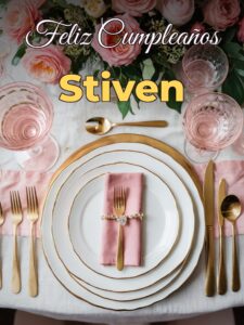 Feliz cumpleaños stiven