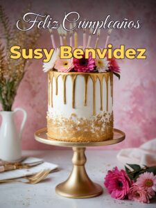 Feliz cumpleaños susy benvidez