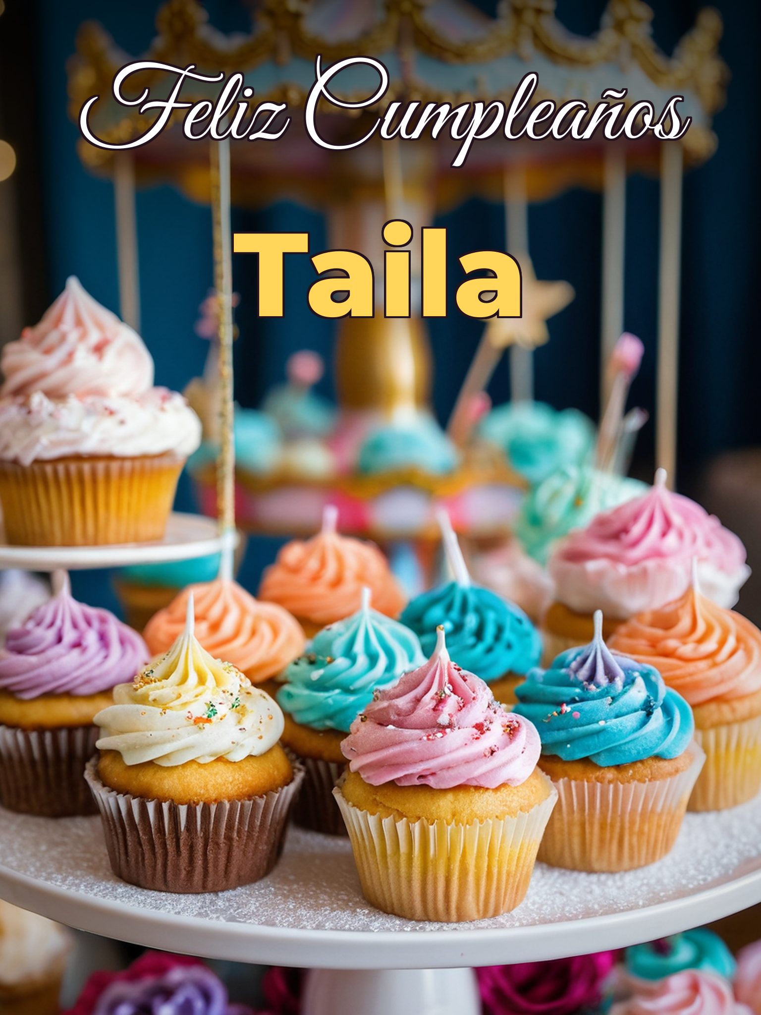 Feliz cumpleaños taila
