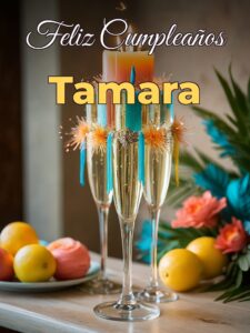 Feliz cumpleaños tamara